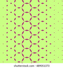 Geometric pattern made of rhombuses. Generative seamless texture