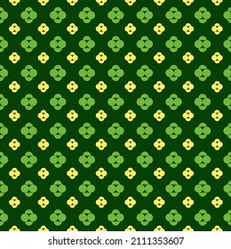 Geometric pattern, mandalas pattern, Green and yellow circle pattern,  background image, wallpapers, clothes.