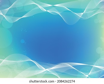 Geometric pattern material with gentle shades. Glitter.Wavy line art. Technology.Sea.Summer.