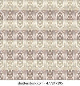 Geometric pattern mesh, linear vector, wave, seamless background.