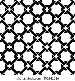 Geometric pattern mesh, seamless vector background.