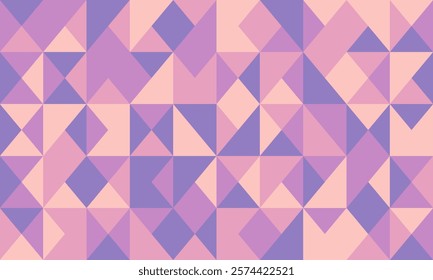 Geometric pattern with minimal shapes and artistic mosaic. Ideal for posters, backgrounds, or seamless textile designs with a trendy and modern feel.
