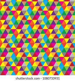 Geometric pattern. Minimal style sacred abstract background decoration. Illustration for fashion minimalistic design. Modern elegant endless wallpaper. Square or hexagon Colorful Style.