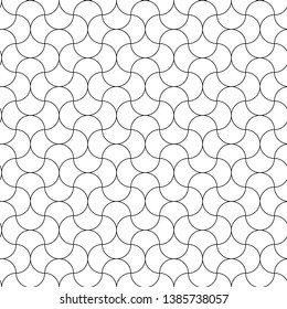 Geometric pattern. Minimal style sacred abstract background decoration. Illustration for fashion minimalistic design. Modern elegant endless wallpaper. 