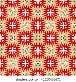 Geometric Pattern with Modern Line Design . Seamless Vector Background. For Scrapbooking Design, Printing, Wallpaper, Decor, Fabric, Invitation.