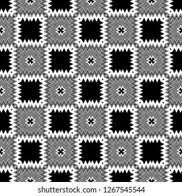 Geometric Pattern with Modern Line Design . Seamless Vector Background. For Scrapbooking Design, Printing, Wallpaper, Decor, Fabric, Invitation.
