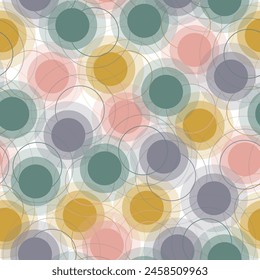 Geometric pattern. Multicolored triangles seamless pattern Chaotic guys repeated backdrop