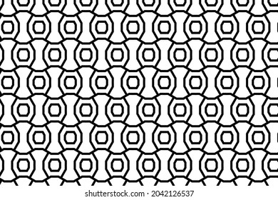 Geometric pattern for multiple usage. Repeating geometric tiles with linear triangles. Vector illustration