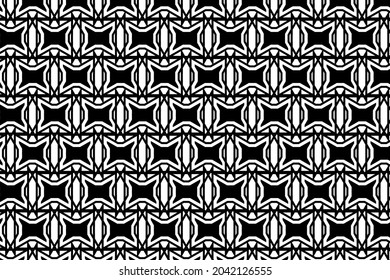 Geometric pattern for multiple usage. Repeating geometric tiles with linear triangles. Vector illustration