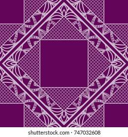 geometric pattern ofvintage design. Seamless vector illustration. for the design, printing, presentations, wallpapers