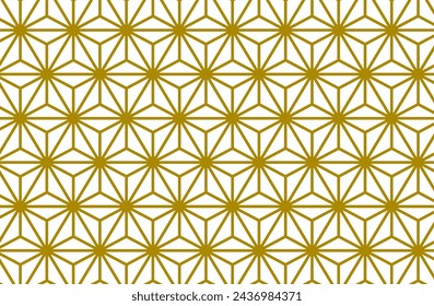 Geometric pattern on with background
