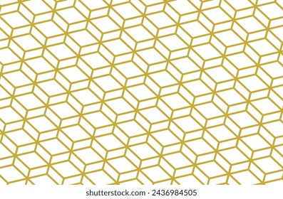 Geometric pattern on with background