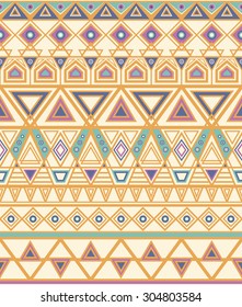 Geometric pattern on a cream-colored
