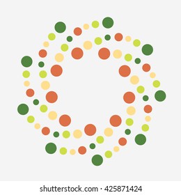 geometric pattern on a gray background
