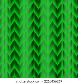 Geometric pattern on green background - vector image