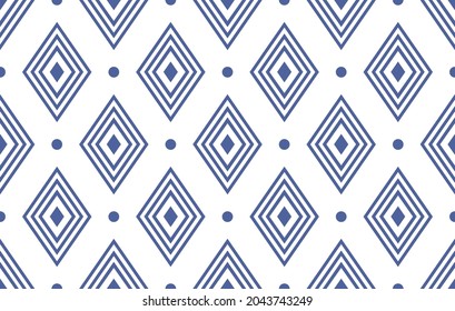 Geometric pattern on white background, vector