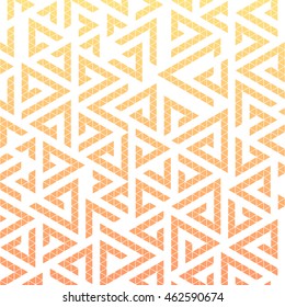 Geometric pattern on a white background. The original image.