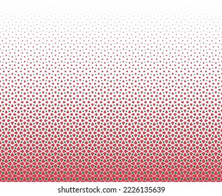 Geometric pattern on a white background.Arabic ornament.Option with a AVERAGE fade out.Color image.SCALE method
