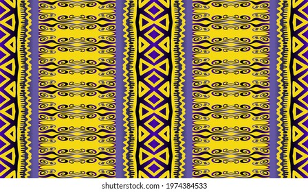Geometric pattern on a yellow-blue background. Use it for illustrations and textures.