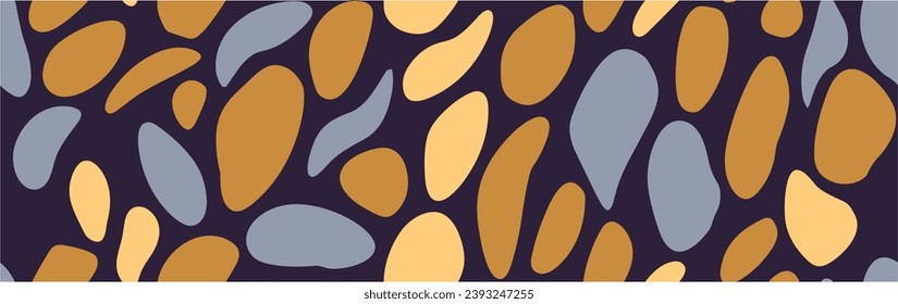 Geometric pattern in origami style. Seamless pattern with seeds. Animal print leopard. Seamless pattern with dots. Polka dot fabric.