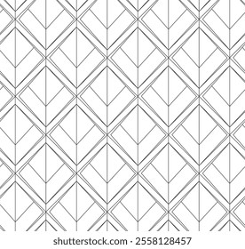 geometric pattern outlines black white background
