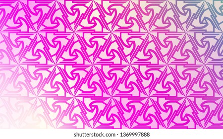 Geometric pattern with pastel color Gradient Color Background Wallpaper. For Your Design Ad, Banner, Cover Page. Vector Illustration