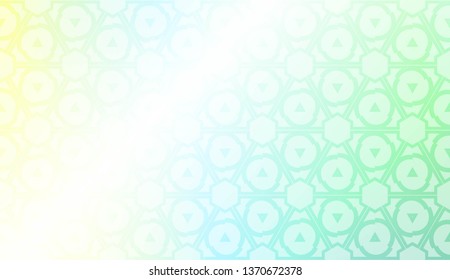 Geometric pattern with pastel color Gradient Color Background Wallpaper. For Your Design Ad, Banner, Cover Page. Vector Illustration