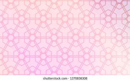 Geometric pattern with pastel color Gradient Color Background Wallpaper. For Your Design Ad, Banner, Cover Page. Vector Illustration