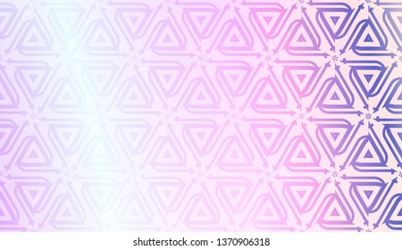 Geometric pattern with pastel color Gradient Color Background Wallpaper. For Your Design Ad, Banner, Cover Page. Vector Illustration
