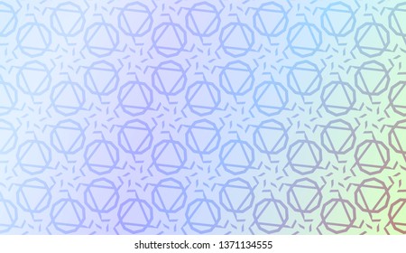 Geometric pattern with pastel color Gradient Color Background Wallpaper. For Your Design Ad, Banner, Cover Page. Vector Illustration