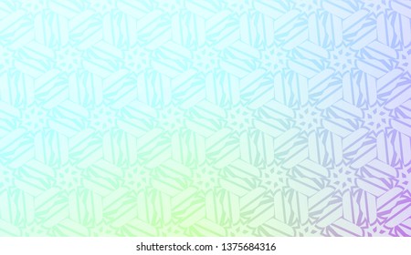 Geometric pattern with pastel color Gradient Color Background Wallpaper. For Your Design Ad, Banner, Cover Page. Vector Illustration