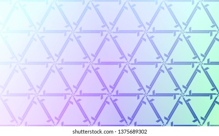 Geometric pattern with pastel color Gradient Color Background Wallpaper. For Your Design Ad, Banner, Cover Page. Vector Illustration