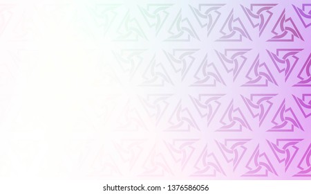 Geometric pattern with pastel color Gradient Color Background Wallpaper. For Your Design Ad, Banner, Cover Page. Vector Illustration