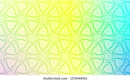 Geometric pattern with pastel color Gradient Color Background Wallpaper. For Your Design Ad, Banner, Cover Page. Vector Illustration