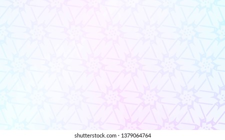Geometric pattern with pastel color Gradient Color Background Wallpaper. For Your Design Ad, Banner, Cover Page. Vector Illustration