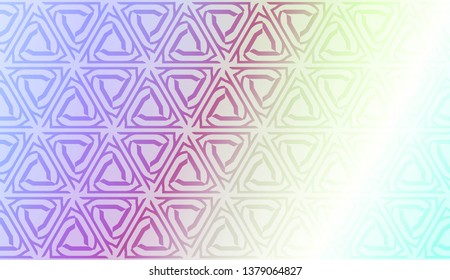 Geometric pattern with pastel color Gradient Color Background Wallpaper. For Your Design Ad, Banner, Cover Page. Vector Illustration