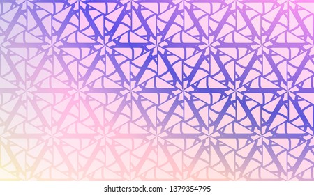 Geometric pattern with pastel color Gradient Color Background Wallpaper. For Your Design Ad, Banner, Cover Page. Vector Illustration