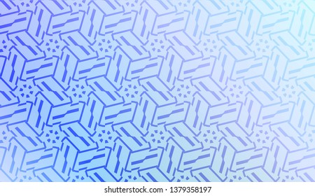 Geometric pattern with pastel color Gradient Color Background Wallpaper. For Your Design Ad, Banner, Cover Page. Vector Illustration