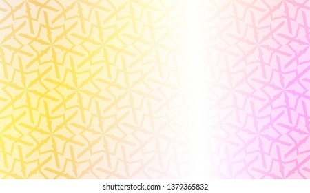 Geometric pattern with pastel color Gradient Color Background Wallpaper. For Your Design Ad, Banner, Cover Page. Vector Illustration