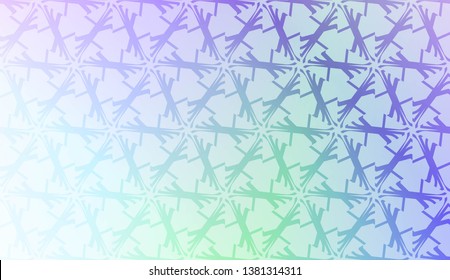 Geometric pattern with pastel color Gradient Color Background Wallpaper. For Your Design Ad, Banner, Cover Page. Vector Illustration