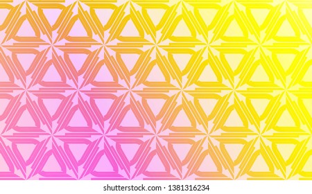Geometric pattern with pastel color Gradient Color Background Wallpaper. For Your Design Ad, Banner, Cover Page. Vector Illustration