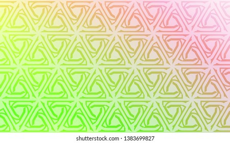 Geometric pattern with pastel color Gradient Color Background Wallpaper. For Your Design Ad, Banner, Cover Page. Vector Illustration