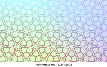 Geometric pattern with pastel color Gradient Color Background Wallpaper. For Your Design Ad, Banner, Cover Page. Vector Illustration