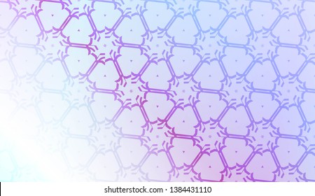 Geometric pattern with pastel color Gradient Color Background Wallpaper. For Your Design Ad, Banner, Cover Page. Vector Illustration