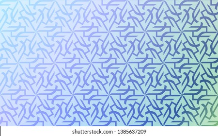 Geometric pattern with pastel color Gradient Color Background Wallpaper. For Your Design Ad, Banner, Cover Page. Vector Illustration