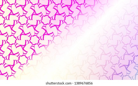 Geometric pattern with pastel color Gradient Color Background Wallpaper. For Your Design Ad, Banner, Cover Page. Vector Illustration