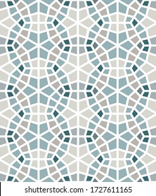 Geometrisches Muster in Pastellfarben