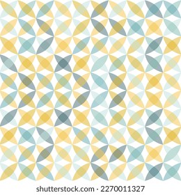 Geometric pattern in pastel colors - vector image