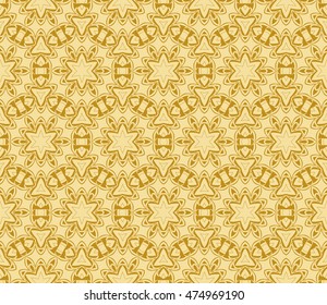 geometric pattern of pentagons in the shape of a star. Seamless vector illustration. for the design, printing, presentations, wallpapers