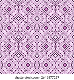 Geometric pattern, pink and purple design
